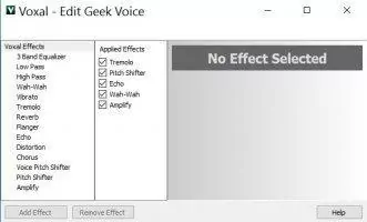 Vocal Voice Changer Скриншот 4