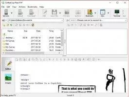CoffeeCup Free FTP Скриншот 1