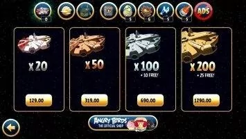 Angry Birds Star Wars Скриншот 2